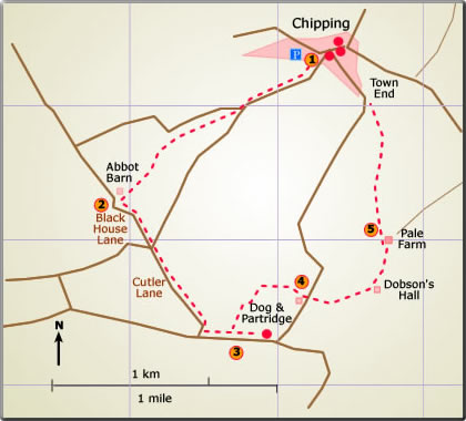 map walk Chipping